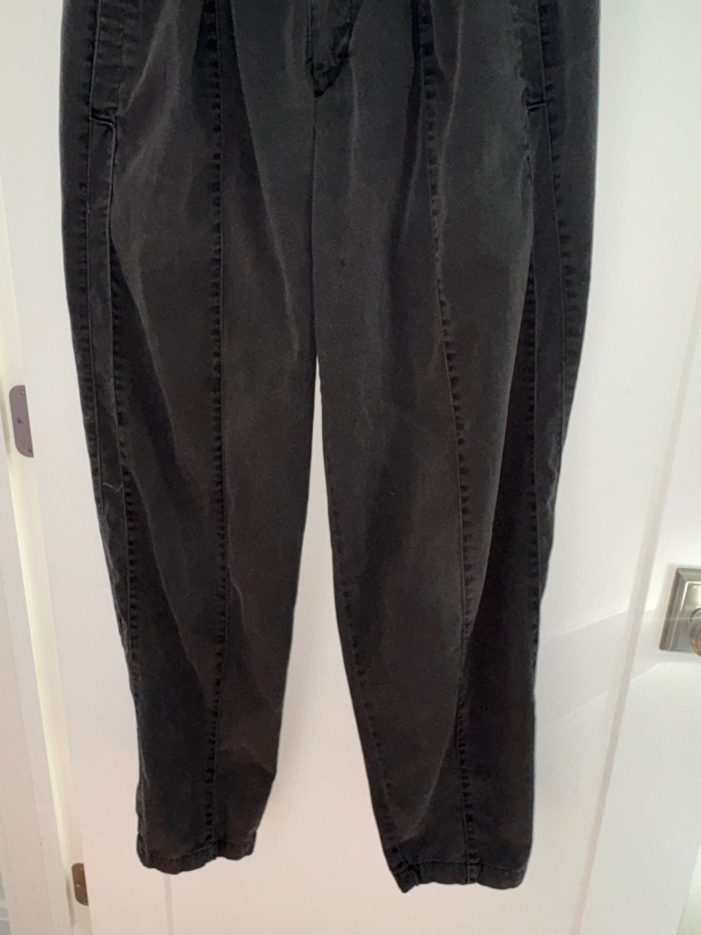 vintage Marithe Girbaud Francois pleated tapered leg chino pants sz 32 - Picture 3 of 9